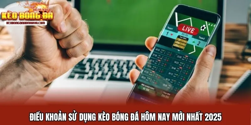 Điều khoản khi dùng dịch vụ xem kèo bóng đá hôm nay